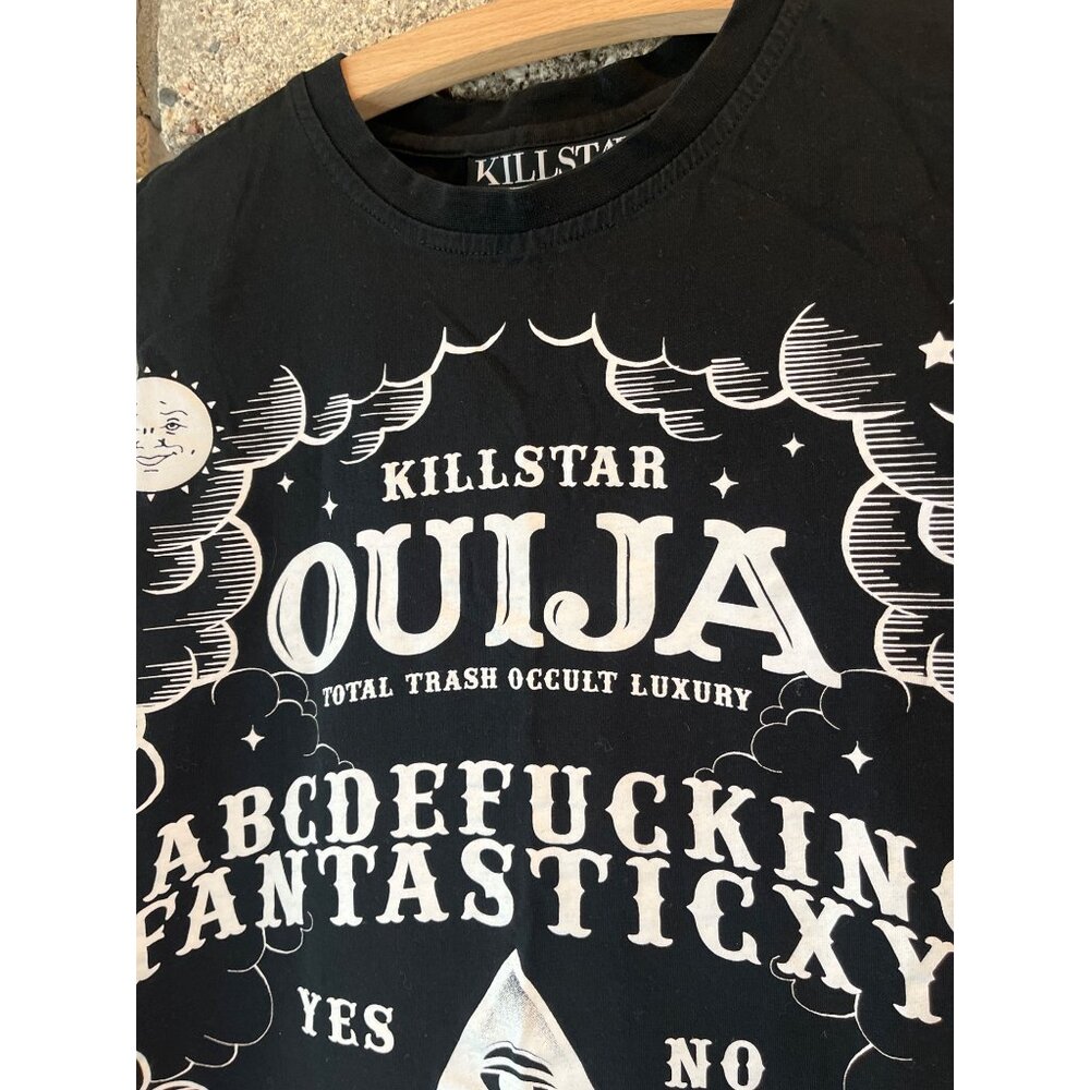 Killstar Ouija Board Sleeveless Tank Top Black S Gothic Occult Style Eye Graphic - Picture 6 of 9